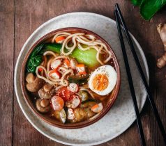 Miso-Ramen Suppe