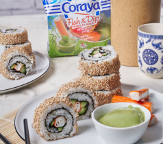 Surimi Inside-Out-Rolls